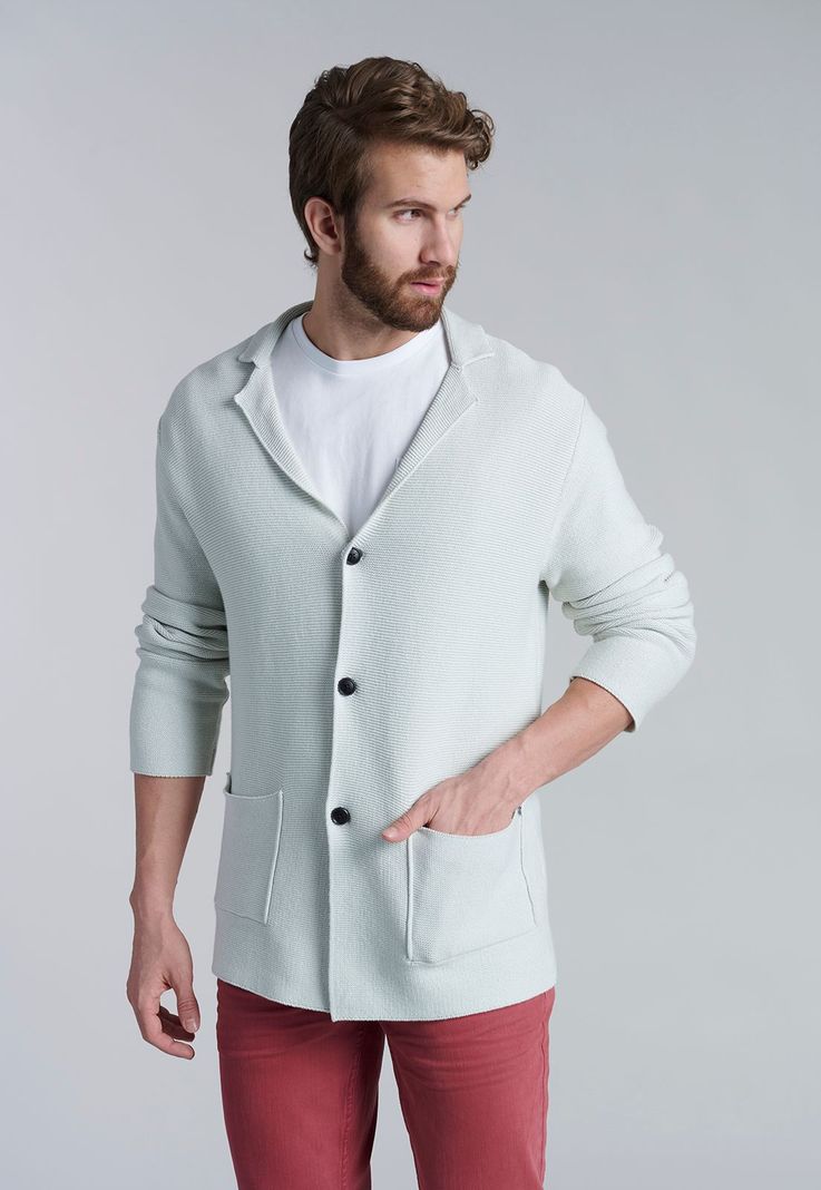 Cardigan Lowell F Oyster-0