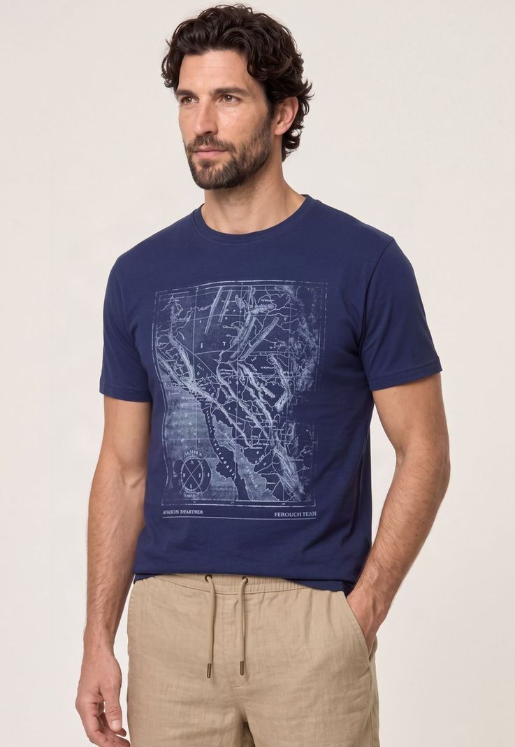 Polera Regular Navy Cincinnati