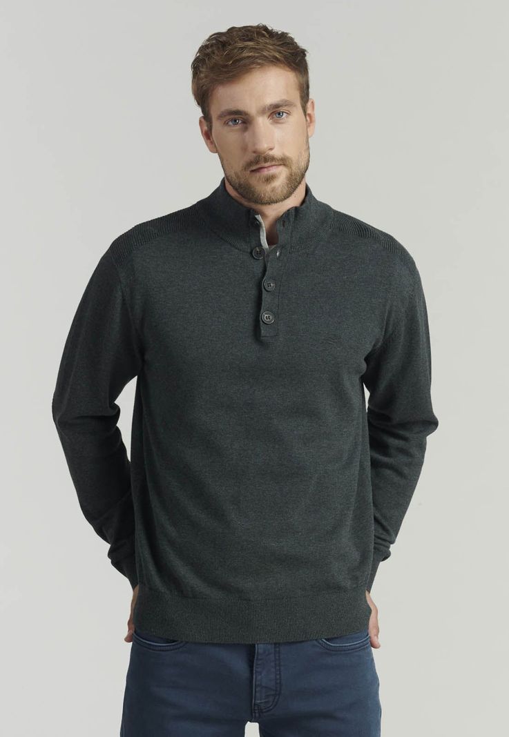 Sweater Bristol F Business Grafito-0
