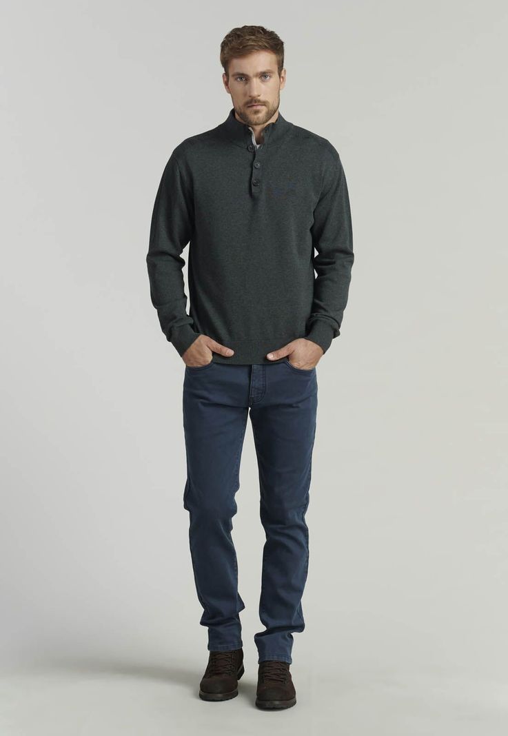 Sweater Bristol F Business Grafito-1