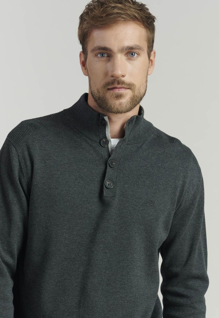 Sweater Bristol F Business Grafito-2