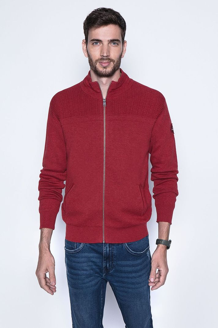 Sweater Red Berwyn Fj