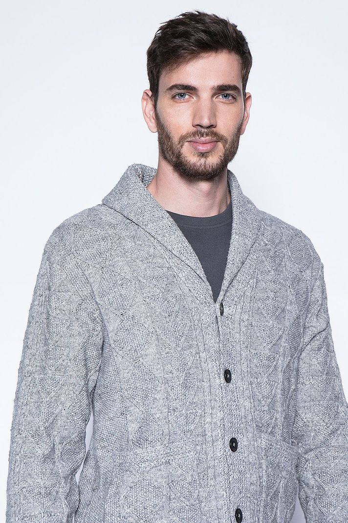 Cardigan Clifton F Lt Grey-2