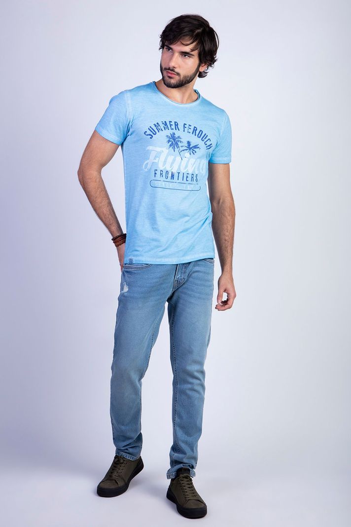 Polera Dirty Wash Seatle Sky-2