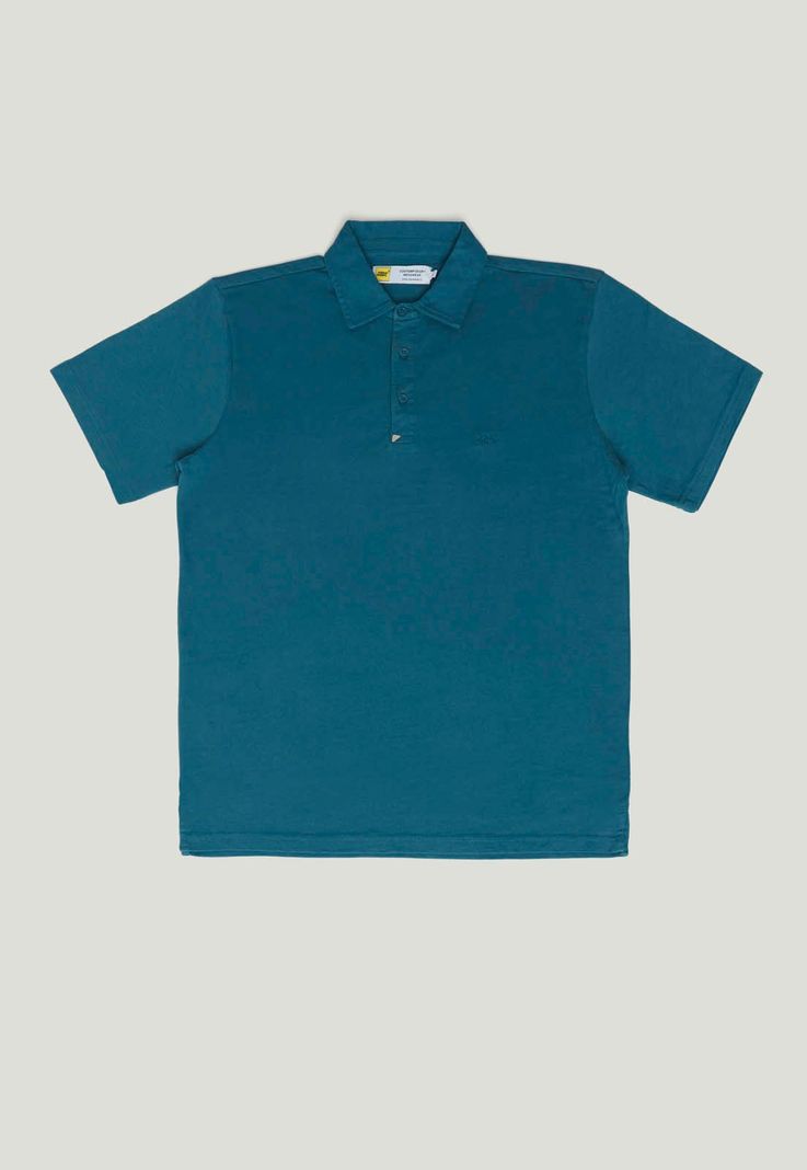 Polera Polo Canarias Heritage Deep Blue-0