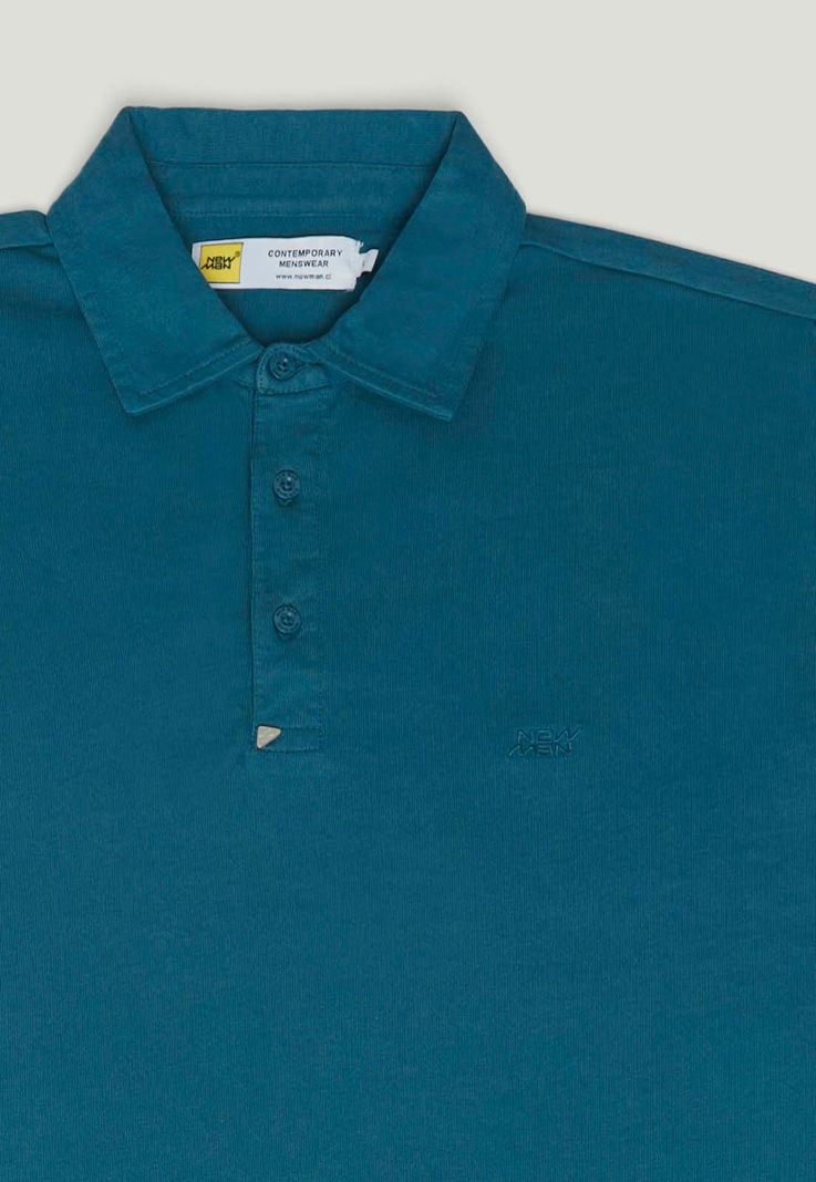 Polera Polo Canarias Heritage Deep Blue-1