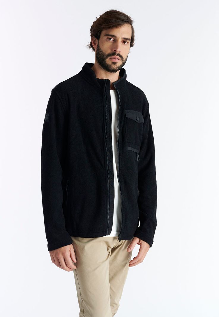 Fleece Aconcagua Black Negro S