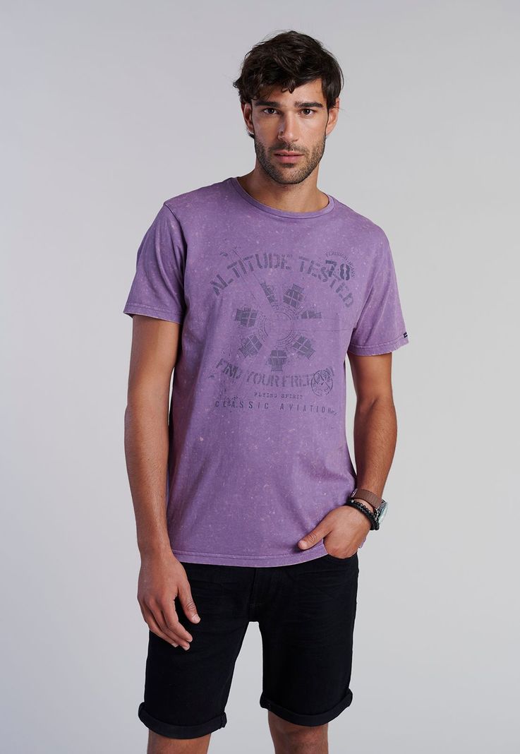 Polera Proceso Blane Violet Morado S