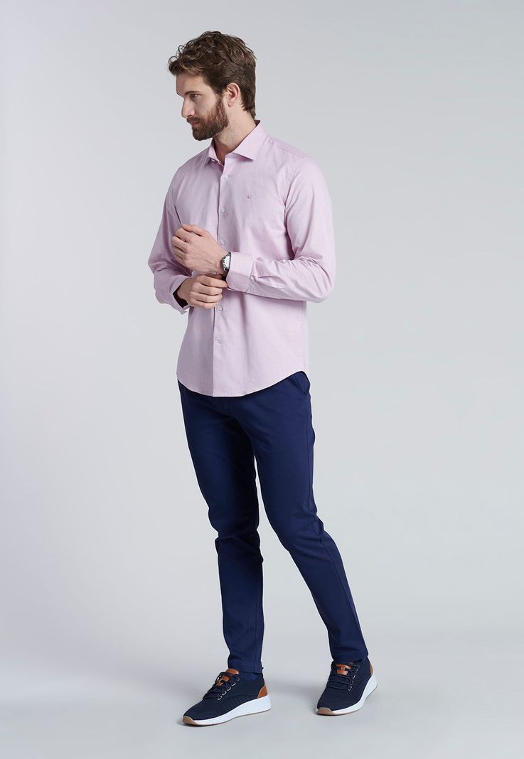 Camisa Jacquard Giorgia Sc Dk Violet-1