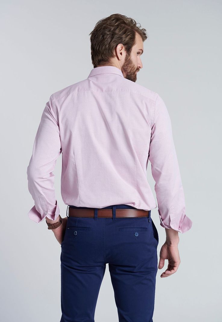 Camisa Jacquard Giorgia Sc Dk Violet-2