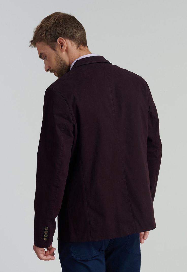Blazer Stanford F Smart Casual Merlot-3