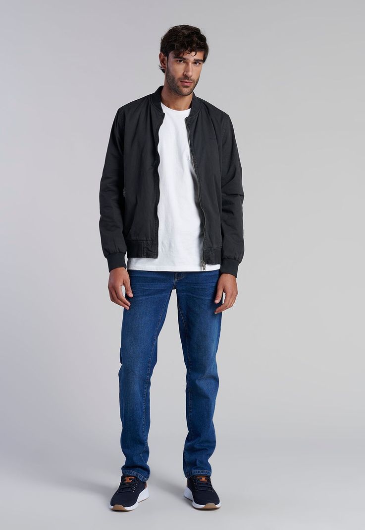 Chaqueta Bomber Garment Dyed Fj Metal-1