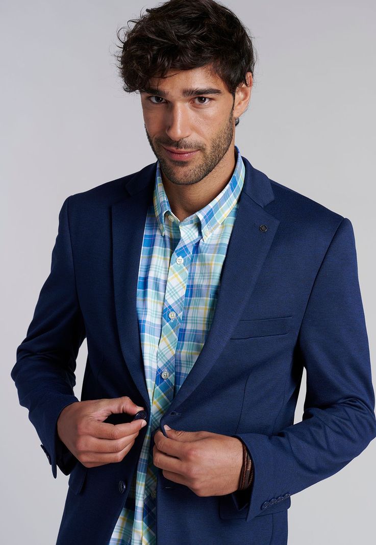 Camisa Checkered Kansas  F Turquoise-4