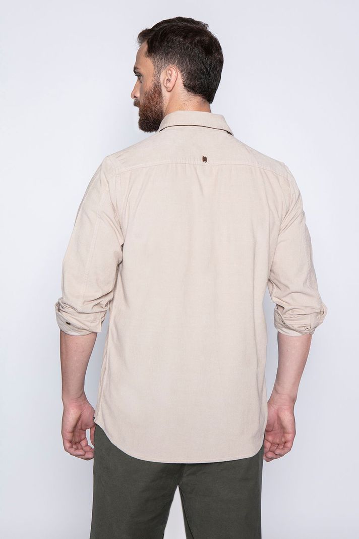 Camisa Corduroy F Sand-1