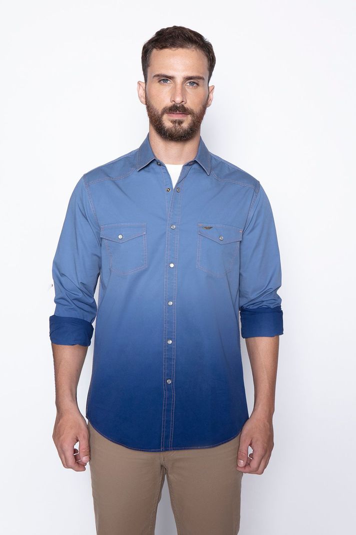 Camisa Degrade Fj Blue-0