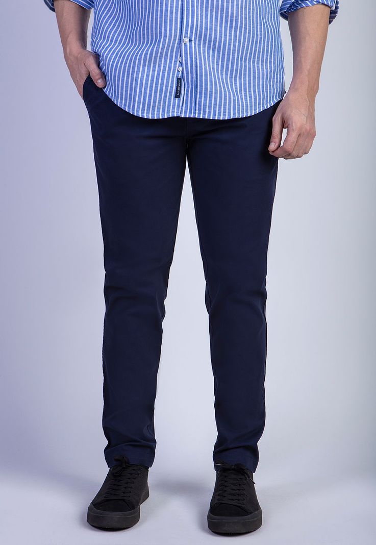 Pantalón Twill Slim /31 Dk.Blue-0