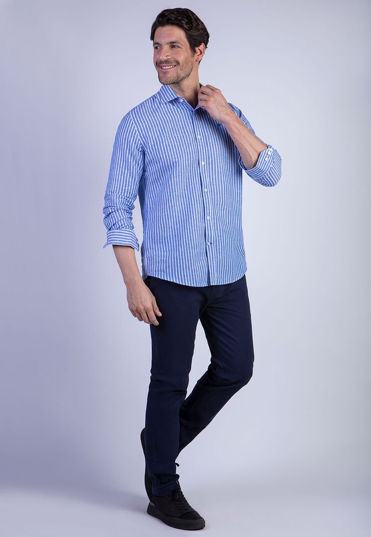 Pantalón Twill Slim /31 Dk.Blue-2