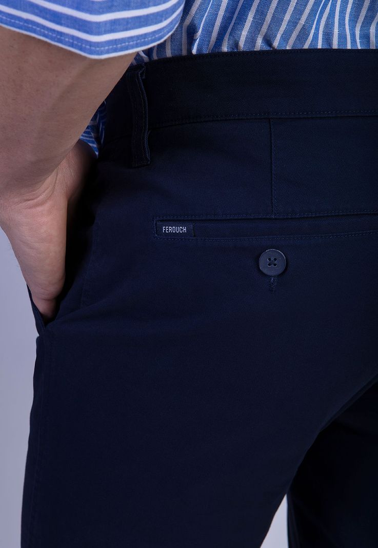 Pantalón Twill Slim /31 Dk.Blue-3