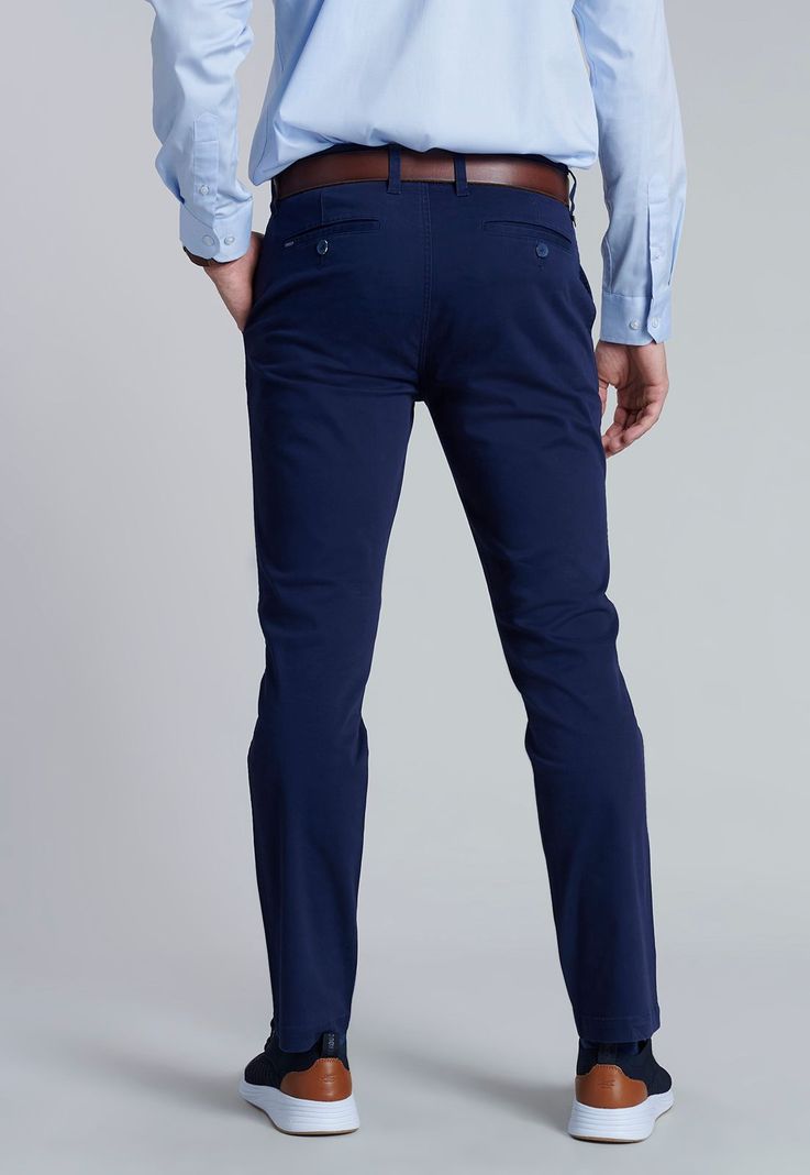 Pantalón Twill Slim /31 Dk.Blue-7