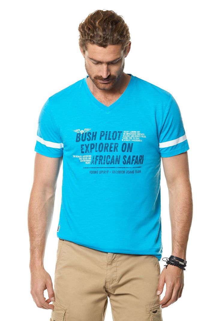 Polera Malibu Capri Azul S