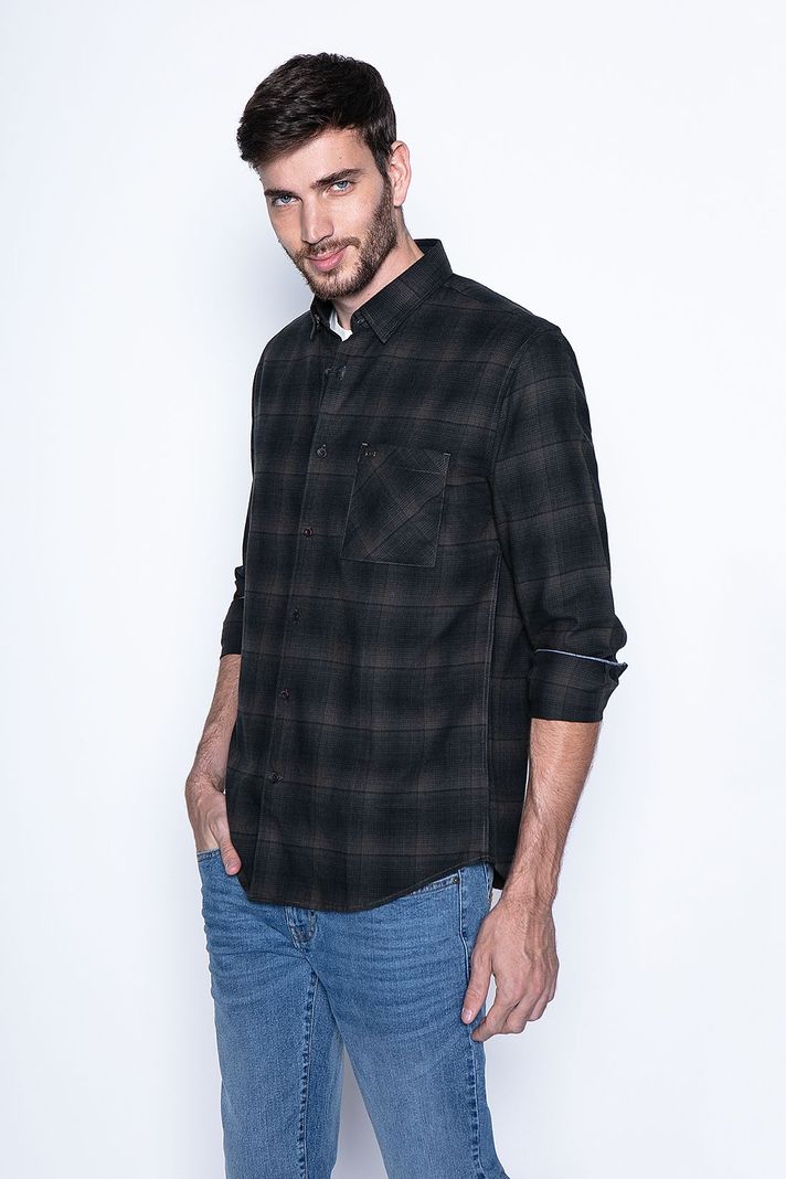 Camisa Check Orlando Fj Military-0