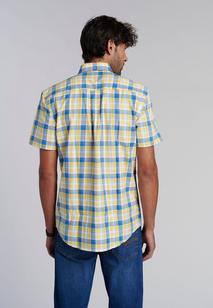 Camisa Checkered Boston  F Yellow-3
