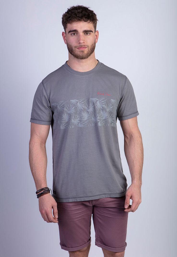 Polera Denver Grafito Gris S