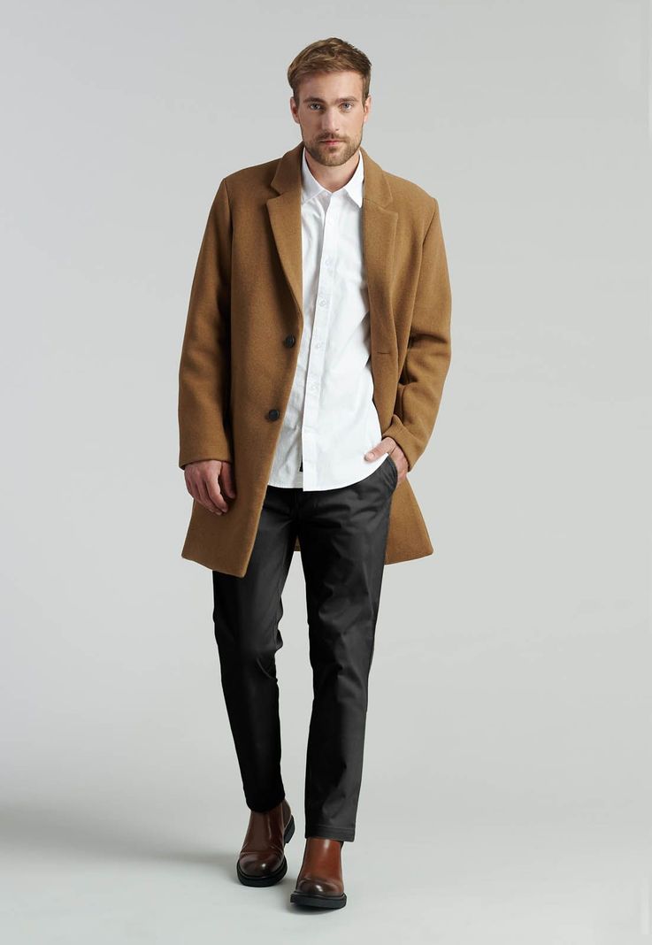 Pantalón Twill Slim /31 Business Black-4
