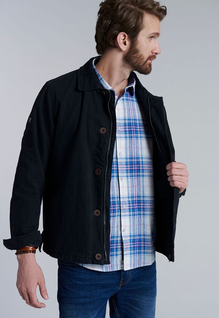 Camisa Checkered Montana Fj Lt Fucsia-4