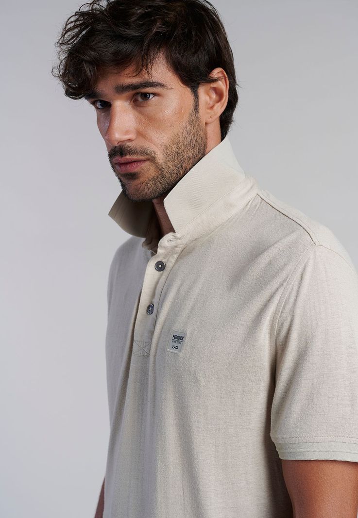 Polera Polo Alabama Sand-4