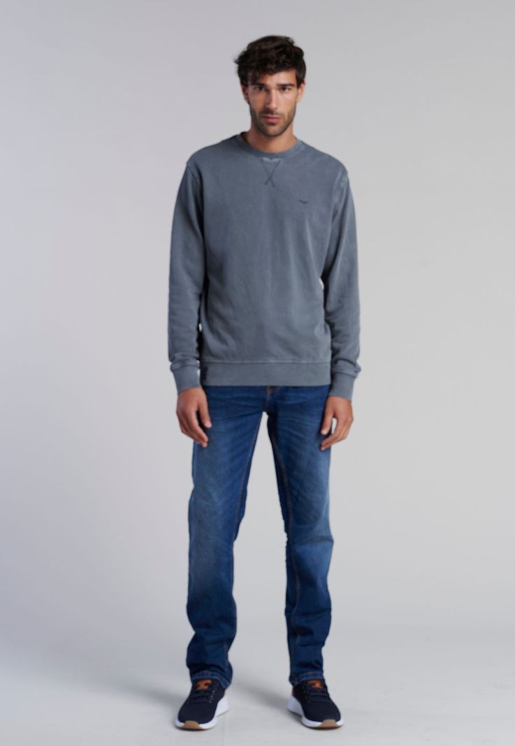 Polerón Crew Neck Anaheim Metal-1