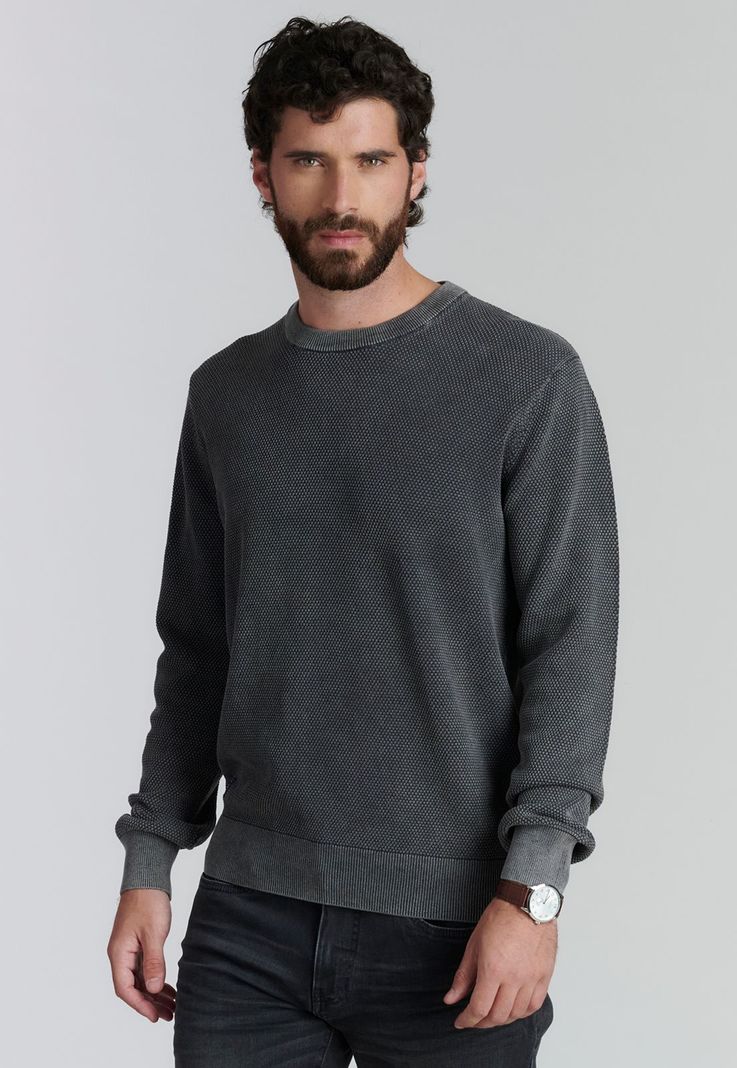 Sweater New York Fjs Graphite-0