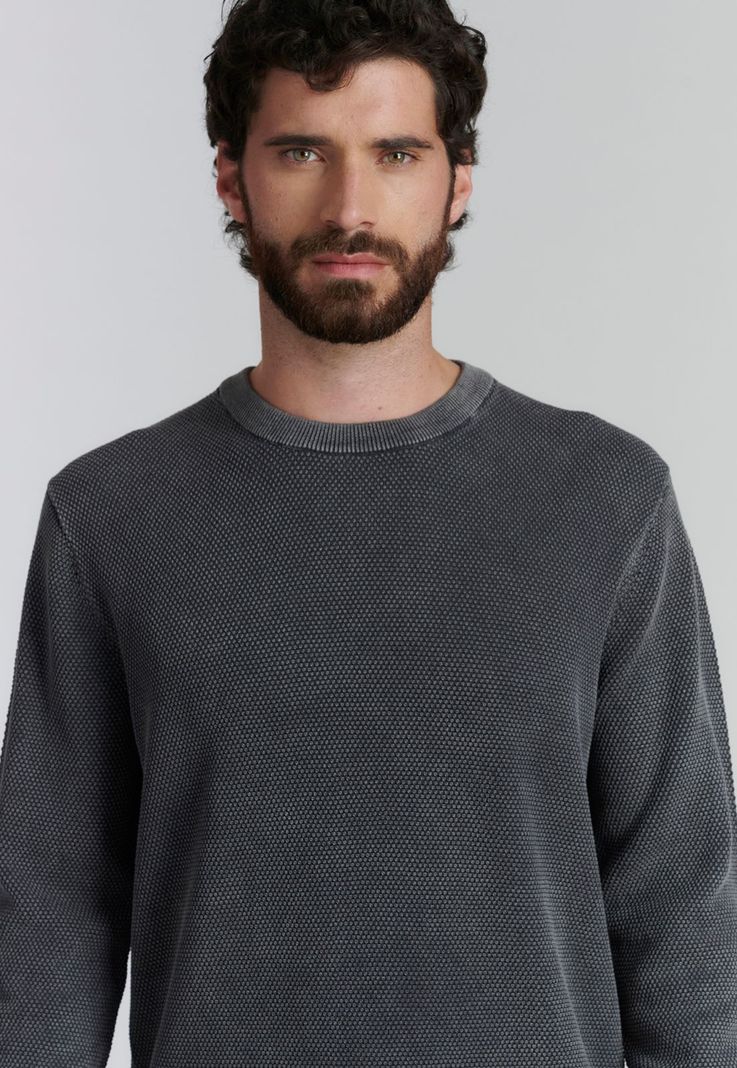 Sweater New York Fjs Graphite-2