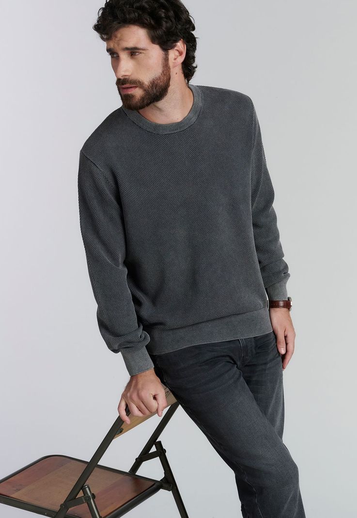 Sweater New York Fjs Graphite-4