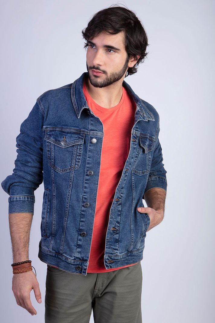 Chaqueta Basic Denimfj Navy-0