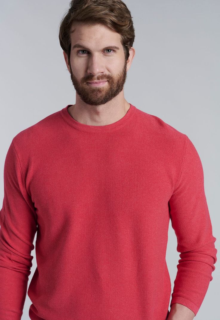 Sweater Arizona F Dk Coral-2