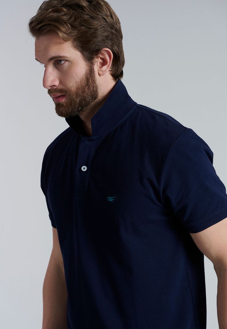 Polera Basica Pique Dk. Navy-4