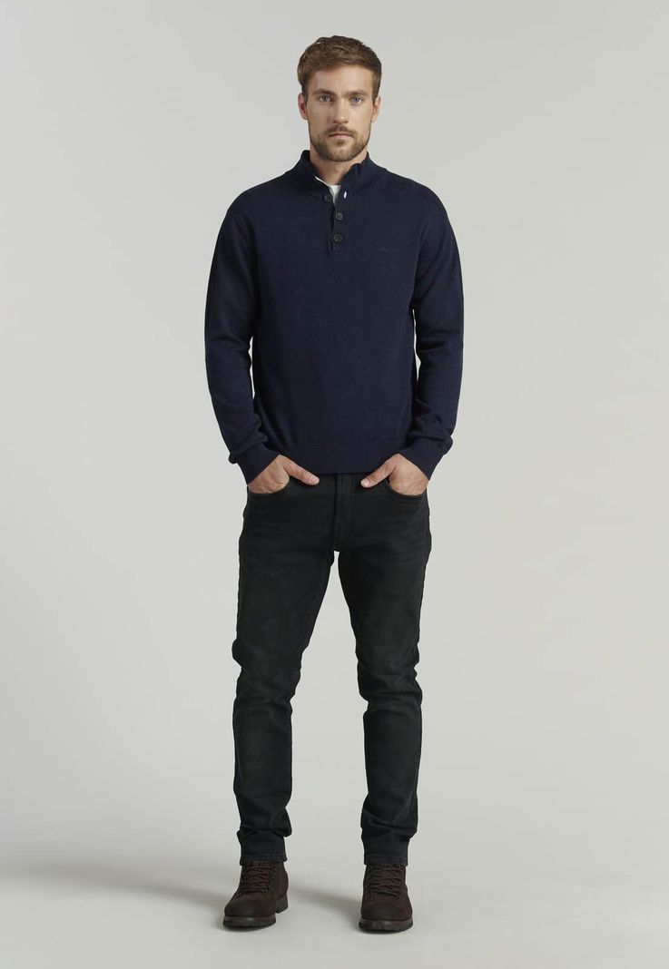 Sweater Bristol F Business Navy-1