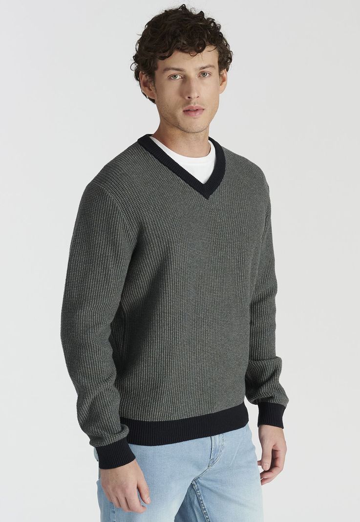 Sweater Rioja Heritage Dk Grey Gris S