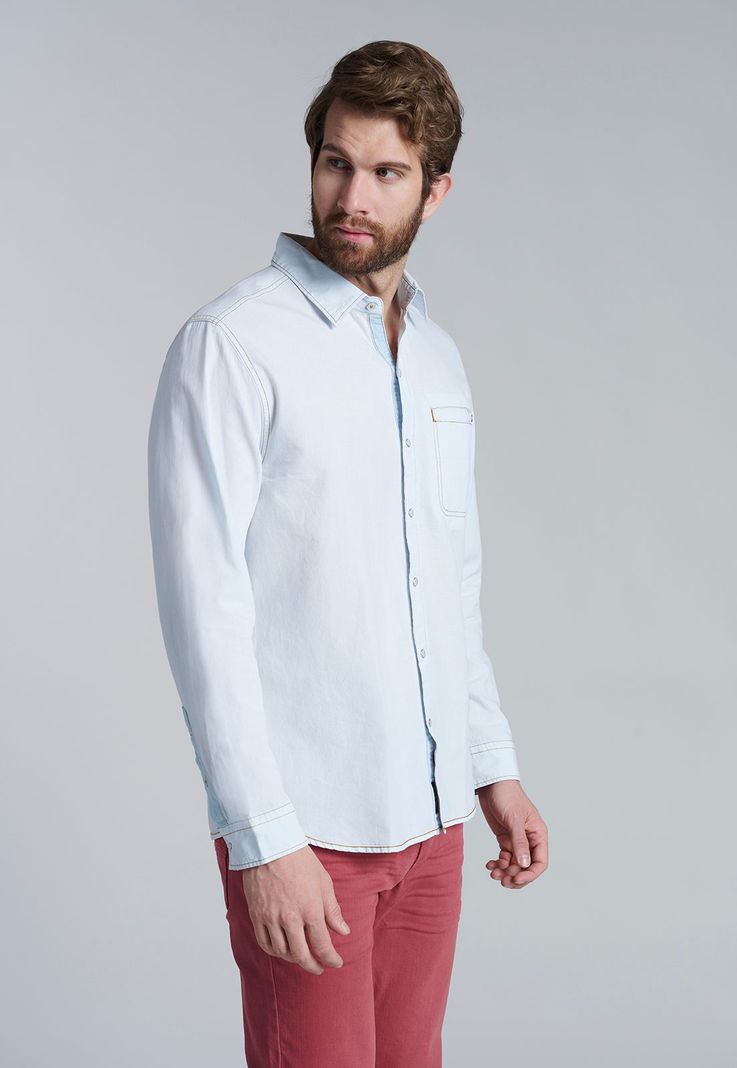 Camisa Sport Texas Fj Lt. Blue-0