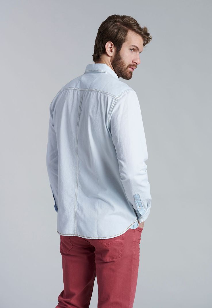 Camisa Sport Texas Fj Lt. Blue-3