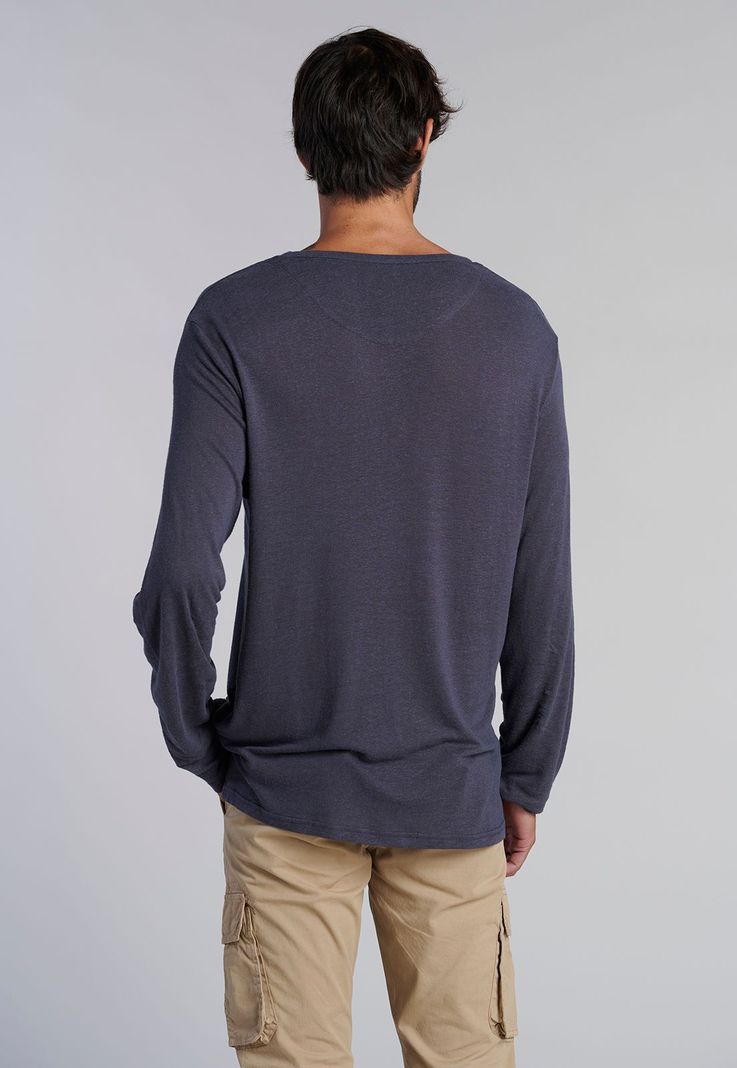 Polera Ml Henley New Jersey Metal-3