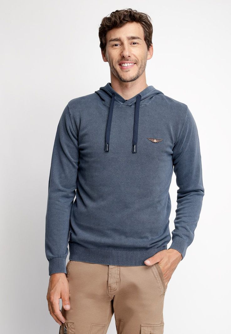 Sweater Misisipi Blue Azul S