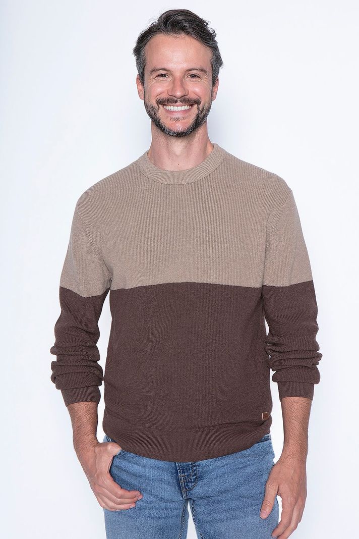 Sweater Palencia Camel Cafe S