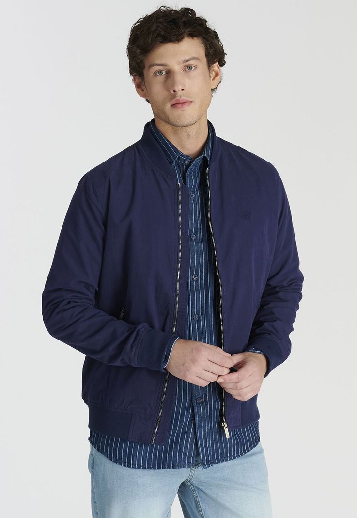 Chaqueta Bomber Belovi Heritage Navy-0