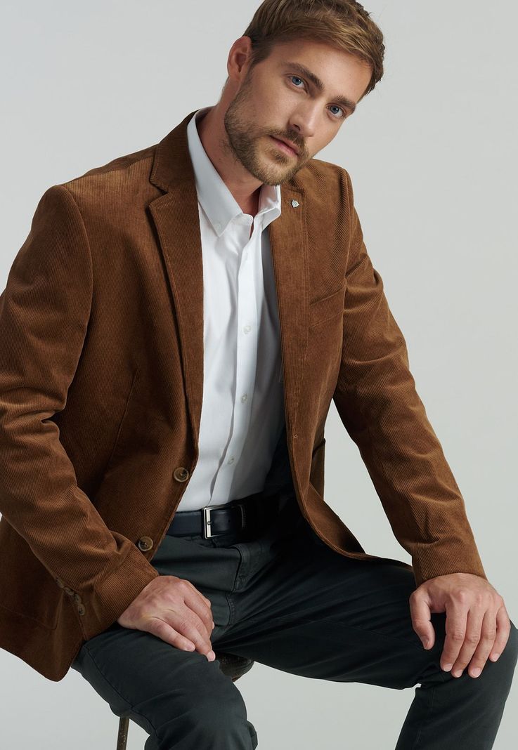 Blazer Madison Smart Casual Nuts-4