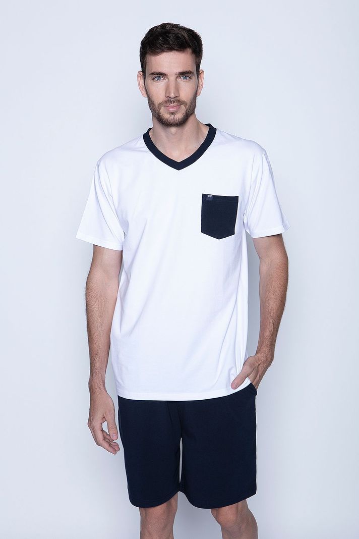 Pijama Ohio White-1