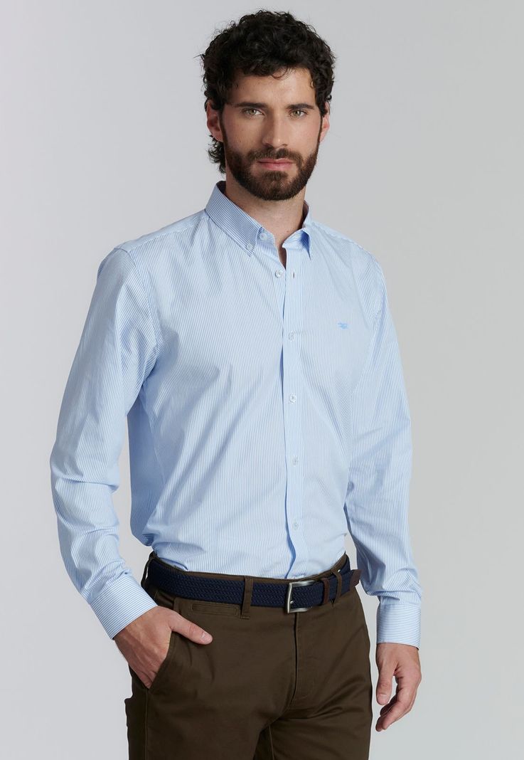 Camisa Chicago Smart Casual Sky-0