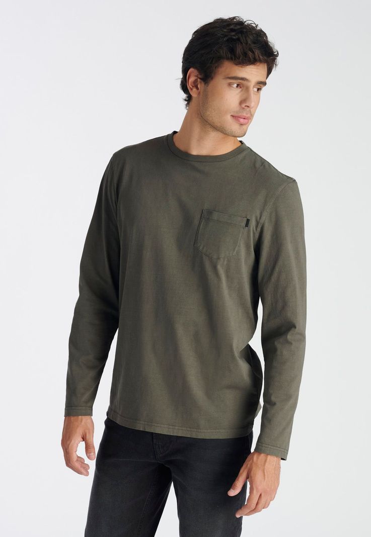 Polera Aysen Casual Charcoal Gris S
