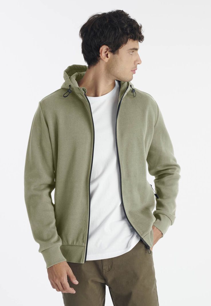 Poleron Montt Casual Olive Verde S